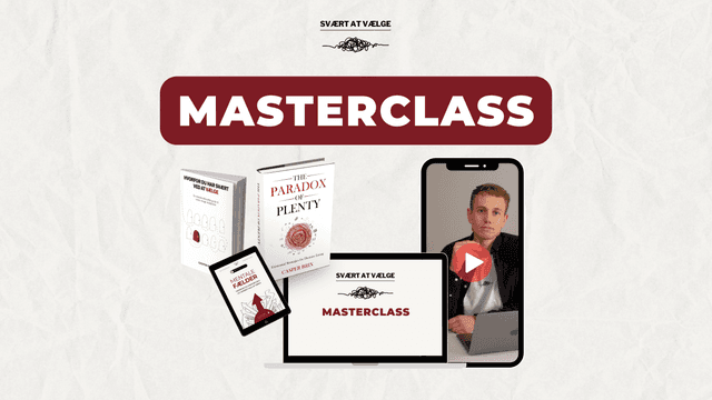 Svært at Vælge: Masterclass + GRATIS bog